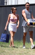 GEORGIA LOVE in Bikini Top Out in Sydney 02/18/2018