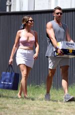 GEORGIA LOVE in Bikini Top Out in Sydney 02/18/2018