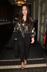GEORGIA MAY FOOTE Out for Lunch in Manchester 02/23/2018