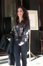 GEORGIA MAY FOOTE Out for Lunch in Manchester 02/23/2018
