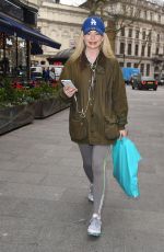 GEORGIA TOFFOLO Arrives at Capital FM Radio in London 02/21/2018
