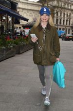 GEORGIA TOFFOLO Arrives at Capital FM Radio in London 02/21/2018