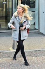 GEORGIA TOFFOLO Arrives at ITV Studios in London 02/01/2018