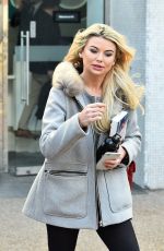 GEORGIA TOFFOLO Arrives at ITV Studios in London 02/01/2018
