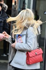 GEORGIA TOFFOLO Arrives at ITV Studios in London 02/01/2018
