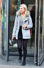 GEORGIA TOFFOLO Arrives at ITV Studios in London 02/01/2018
