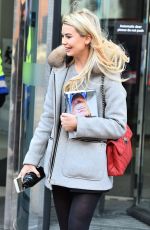 GEORGIA TOFFOLO Arrives at ITV Studios in London 02/01/2018