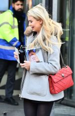 GEORGIA TOFFOLO Arrives at ITV Studios in London 02/01/2018