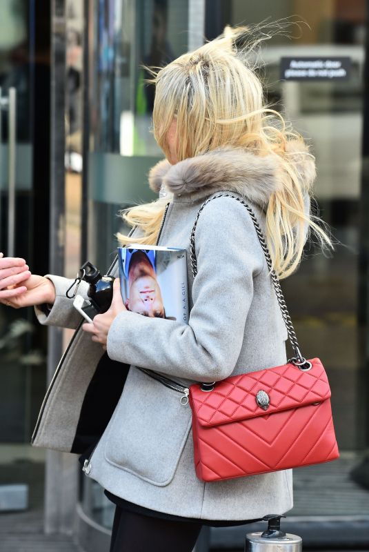GEORGIA TOFFOLO Arrives at ITV Studios in London 02/01/2018