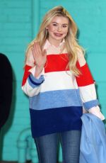 GEORGIA TOFFOLO at ITV Studio in London 02/19/2018