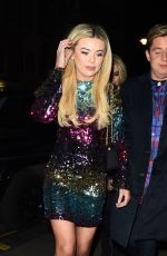 GEORGIA TOFFOLO at Valentine Sozbilir Birthday Party in London 02/09/2018