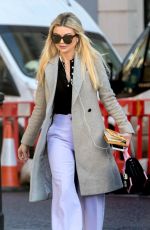 GEORGIA TOFFOLO Out and About in Chelsea in London 02/15/2018