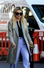 GEORGIA TOFFOLO Out and About in Chelsea in London 02/15/2018