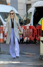 GEORGIA TOFFOLO Out and About in Chelsea in London 02/15/2018