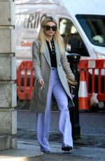 GEORGIA TOFFOLO Out and About in Chelsea in London 02/15/2018