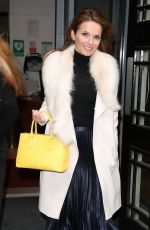 GERI HALLIWELL Arrives at BBC Radio 2 in London 02/26/2018