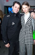 GIEDRE DUKAUSKAITE at Sandra Choi and Virgil Abloh Host NYFW Dinner in New York 02/11/2018