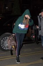 GIGI HADID Arrives at Her Hotel in Paris 02/25/2018
