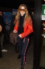 GIGI HADID at Airport in Milan 02/25/2018
