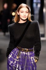 GIGI HADID at Alberta Ferretti Fall/Winter Show at Milan Fashion Week 02/21/2018