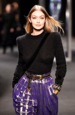 GIGI HADID at Alberta Ferretti Fall/Winter Show at Milan Fashion Week 02/21/2018