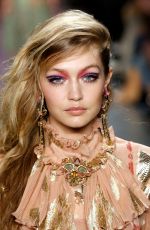 GIGI HADID at Anna Sui Runway Show at New York Fashion Week 02/12/2018