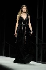 GIGI HADID at Bottega Veneta Catwalk at New York Fashion Week 02/09/2018