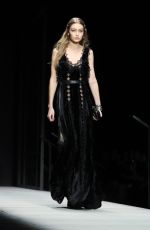 GIGI HADID at Bottega Veneta Catwalk at New York Fashion Week 02/09/2018