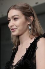 GIGI HADID at Bottega Veneta Show at New York Fashion Week 02/09/2018