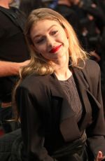GIGI HADID at Brandon Maxwell Runway Show at New York Fashion Week 02/11/2018