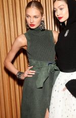 GIGI HADID at Brandon Maxwell Runway Show at New York Fashion Week 02/11/2018