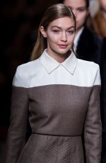 GIGI HADID at Fendi Fashion Show at MFW in Milan 02/22/2018