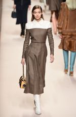 GIGI HADID at Fendi Fashion Show at MFW in Milan 02/22/2018