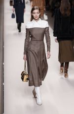 GIGI HADID at Fendi Fashion Show at MFW in Milan 02/22/2018