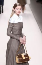 GIGI HADID at Fendi Fashion Show at MFW in Milan 02/22/2018