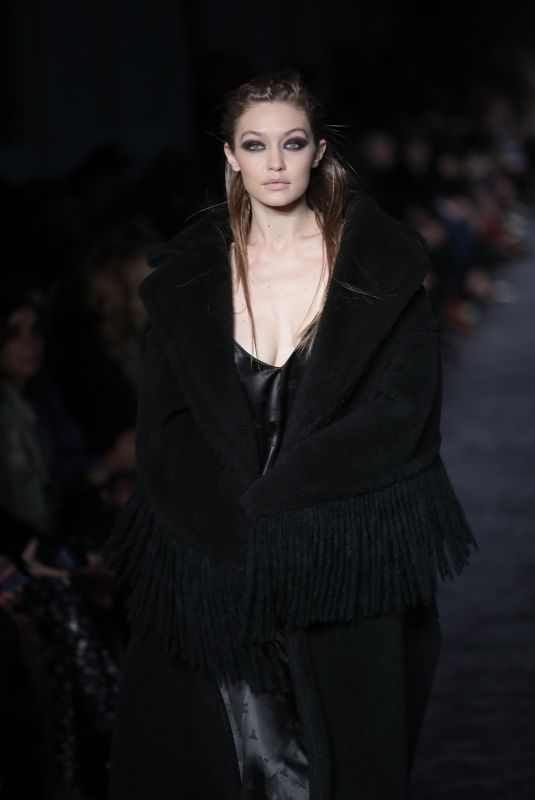 GIGI HADID at Max Mara Runway Show in Milan 02/22/2018