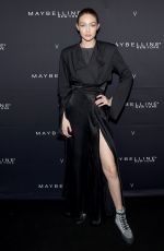GIGI HADID at Maybelline New York x V Magazine Fashion Week Party in New York 02/11/2018