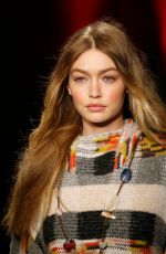 GIGI HADID at Missoni Fashion Show at MFW in Milan 02/24/2018