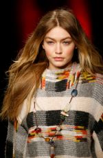 GIGI HADID at Missoni Fashion Show at MFW in Milan 02/24/2018