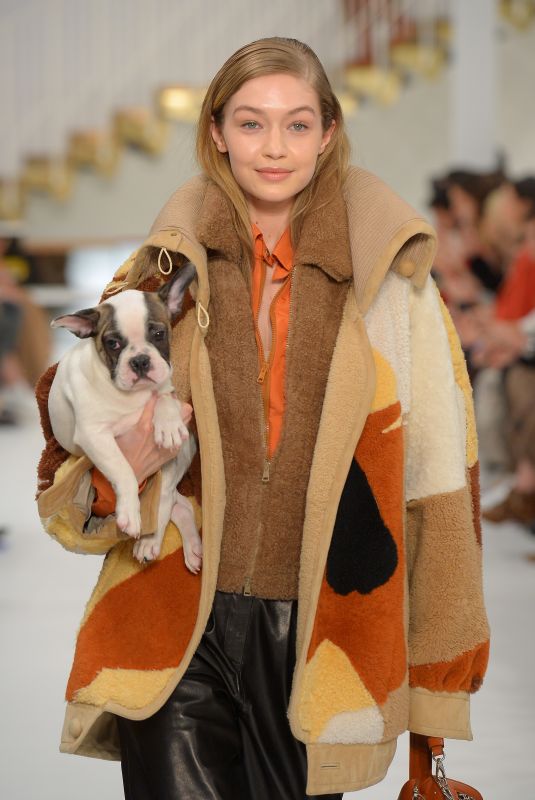 GIGI HADID at Tod