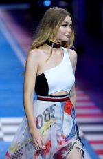 GIGI HADID at Tommy Hilfiger Spring/Summer 2018 Runway Show in Milan 02/25/2018