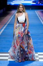 GIGI HADID at Tommy Hilfiger Spring/Summer 2018 Runway Show in Milan 02/25/2018