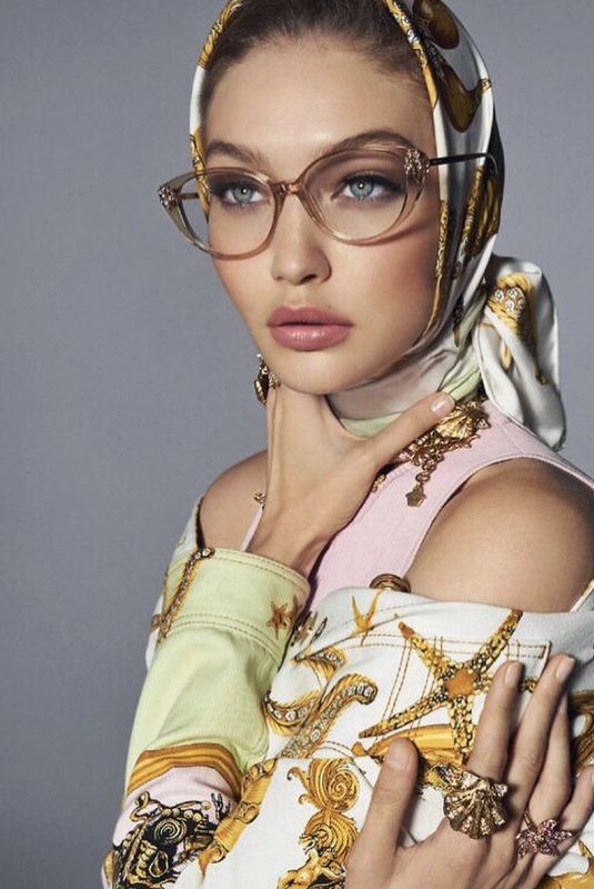 GIGI HADID for Versace Spring/Summer 2018 Campaign