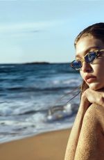 GIGI HADID for Vogue Eyewear Advertising Campaign, February 2018