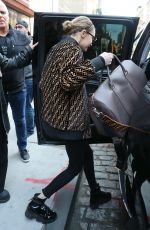 GIGI HADID Leaves Her Apartment in New York 02/20/2018