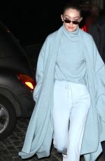 GIGI HADID Out and About in New York 02/06/2018