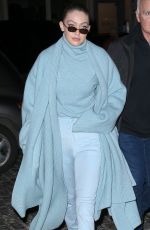 GIGI HADID Out and About in New York 02/06/2018