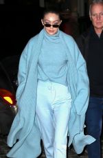 GIGI HADID Out and About in New York 02/06/2018