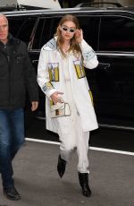 GIGI HADID Out at Fashion Week in New York 02/09/2018