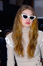GIGI HADID Out in New York 02/07/2018